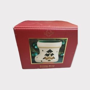 Lenox stocking votive holder